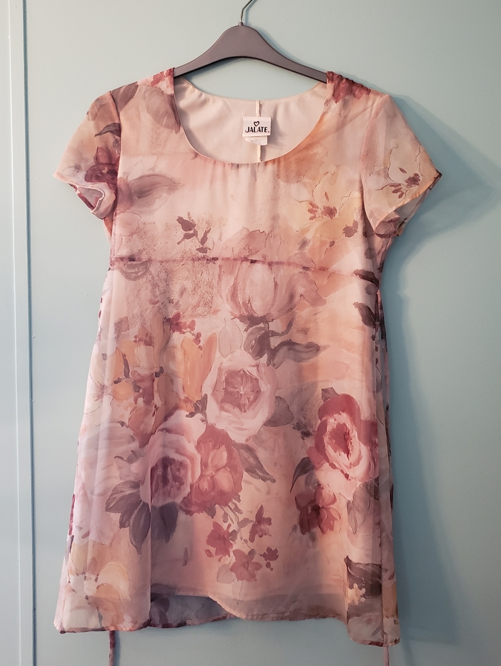 Spring Floral Babydoll Dress